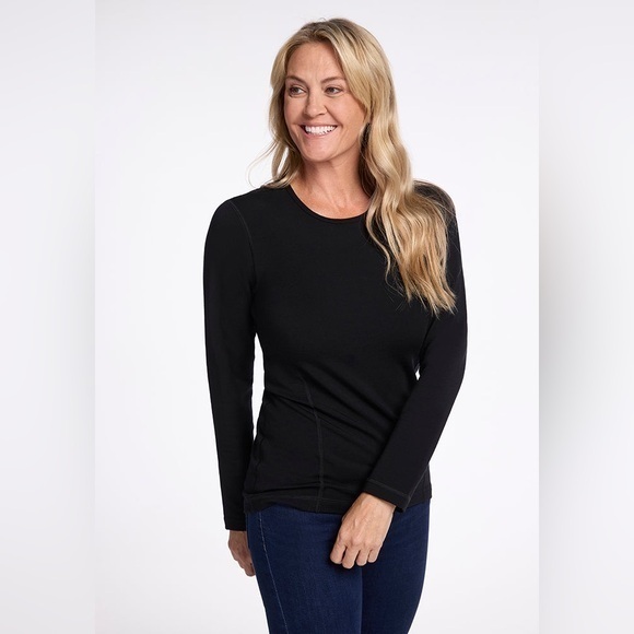 Woolx Tops - Woolx Riley Long Sleeve Crew
Cold Weather EUC Base Layer 85% Merino Wool